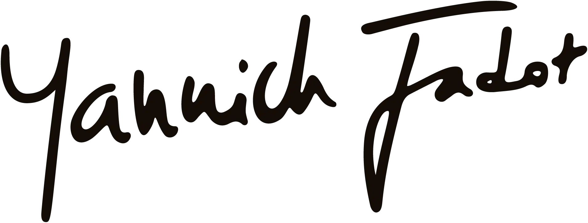 Signature de Yannick Jadot
